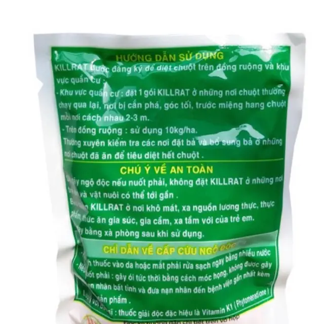 Viên Thức Ăn Xử Lý Chuột - Hộp 2 gói - Hiệu Quả - Nhanh Chóng 1