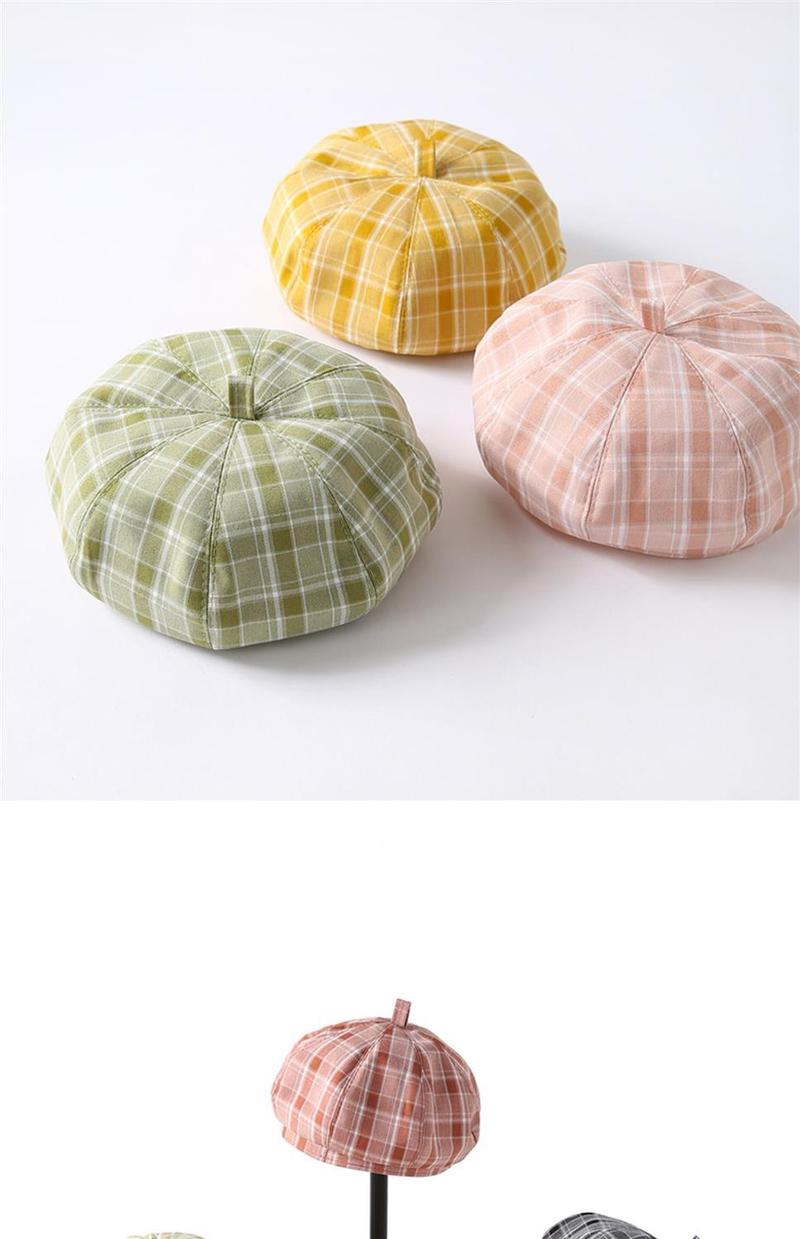 Product Introduction of Mũ Nồi, Nữ, Phong Cách Hàn Quốc, Dễ Phối Đồ, Mũ Họa Sĩ, Kẻ Sọc Nhật Bản, Ngọt Ngào Và Dễ Thương, Thời Trang Đơn Giản, Thích Hợp Cho Mùa Xuân Và Mùa Hè, Thời Trang Sinh Viên, 3-1116 18