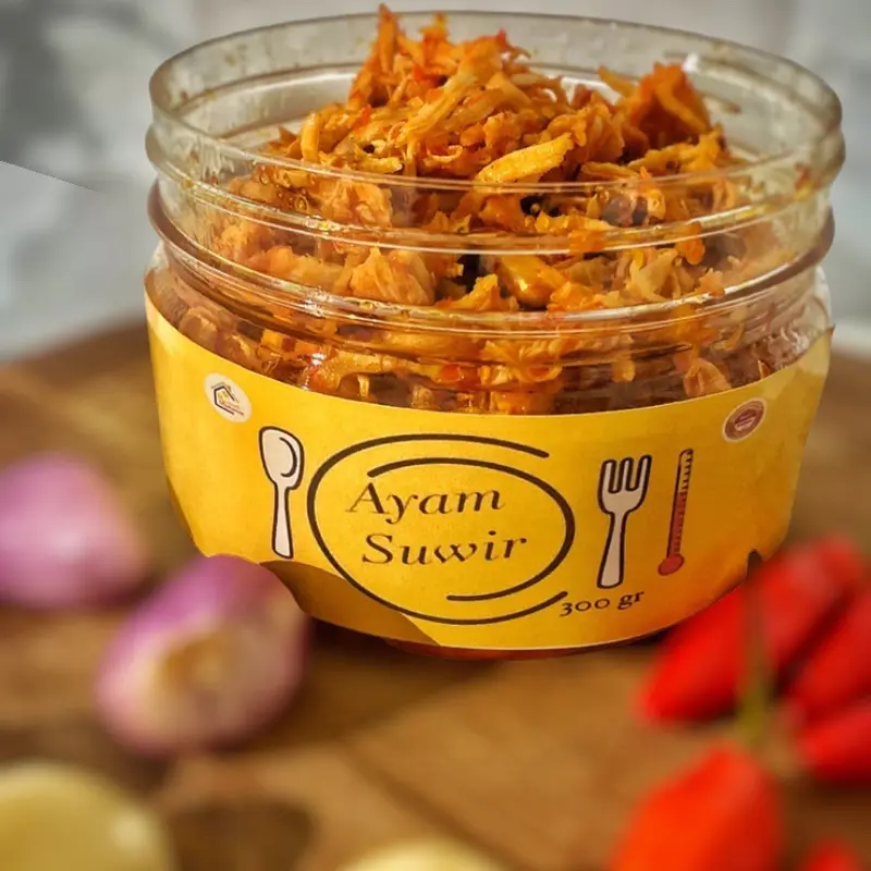 Sambel ayam suwir premium 300gr 0