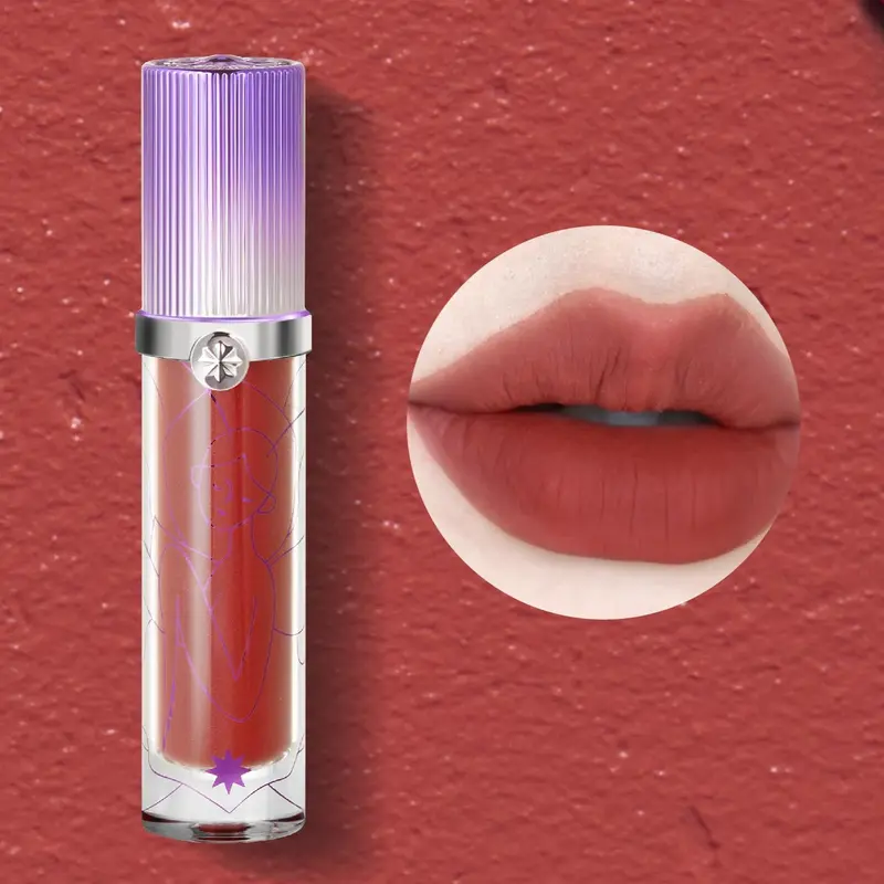 Girlcult Long-lasting Matte Lipstick, Water Proof Matte Lip Balm, Easy Coloring Lip Sticks, Moisturizing Matte Lipstick, Suitable for All Occasions Lip Makeup, Girls and Women Makeup Accessories, Makeup 5