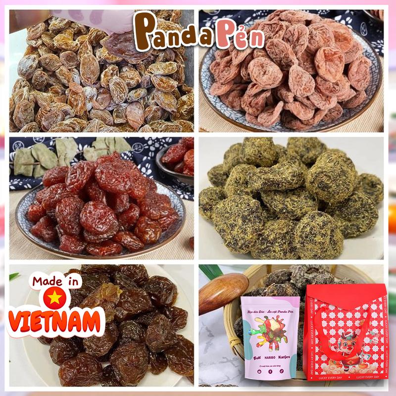  Omai Mơ Mận Xuất Nhật ăn Vặt Panda Pẻn Vị trái cây 