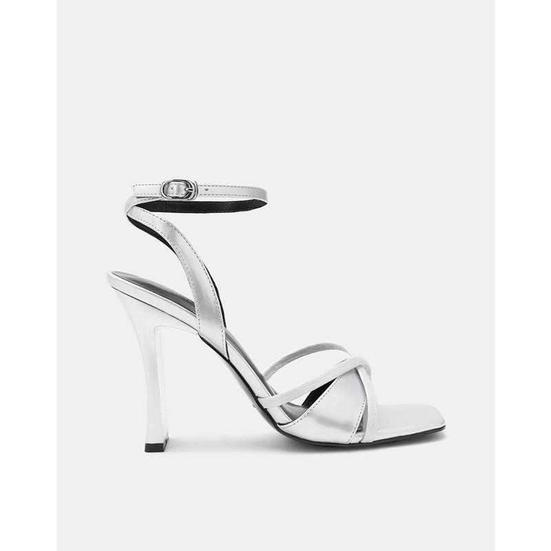 JUNO Giày Sandal Cao Gót Quai Chéo - SD11025