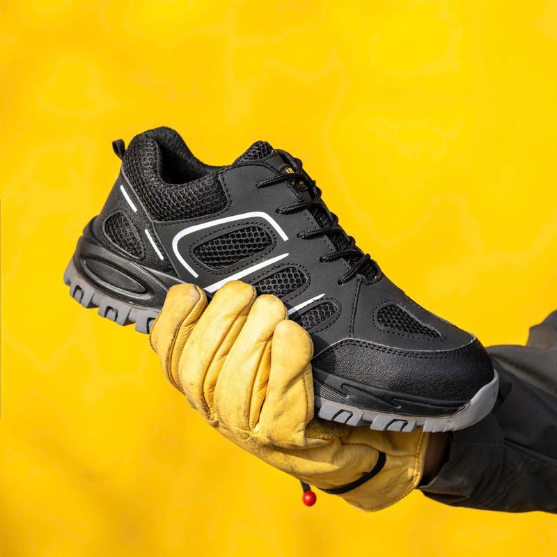  Giày Bảo Hộ Lao Động Hammer Cao Cấp - Mũi Thép  Đế Giày Chống Đinh  Cách Điện   Chống Trơn Trượt   Tiêu Chuẩn An Toàn   Siêu Bền   Thời Trang 