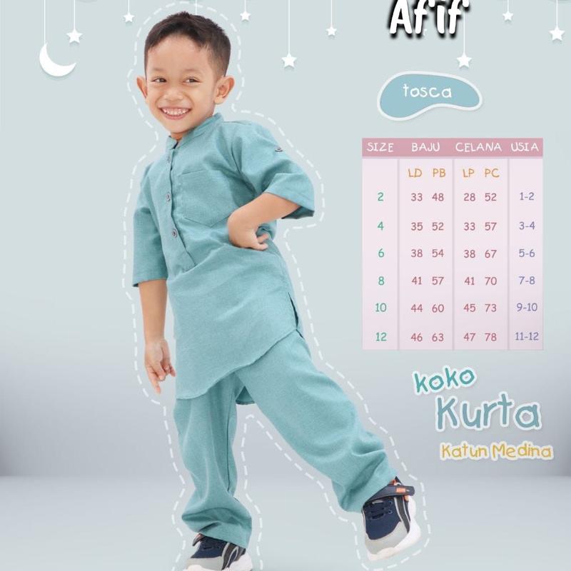 Baju Koko Kurta Anak 8