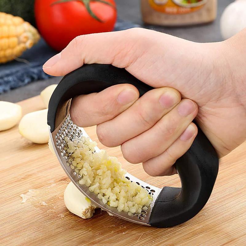 Dụng Cụ Nghiền Tỏi Cầm Tay Tiện Lợi - Cây Nghiền Hành,Tỏi Ớt Bằng Inox Không Rỉ