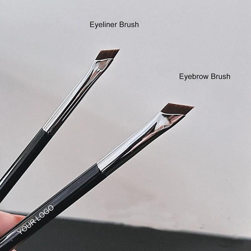 Product Introduction of Flat Eyebrow Brush Upgrade Eyeliner Brush Ultra Thin Eyebrow Makeup Flat Brush Brush Place G3T9 44