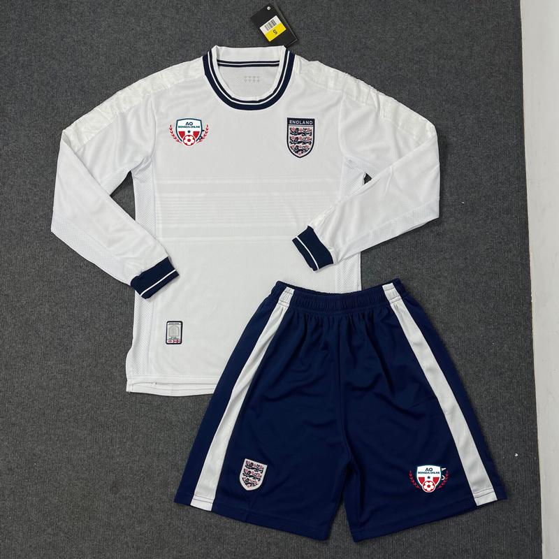 Bộ Quần Áo Bóng Đá ĐTQG Anh - Dài Tay - Loại Cao Cấp - Vải Thái Mềm Mịn Cao Cấp - Thoáng Mát - Thấm Hút Mồ Hôi Tốt bộ tuyển anh  mùa đông
