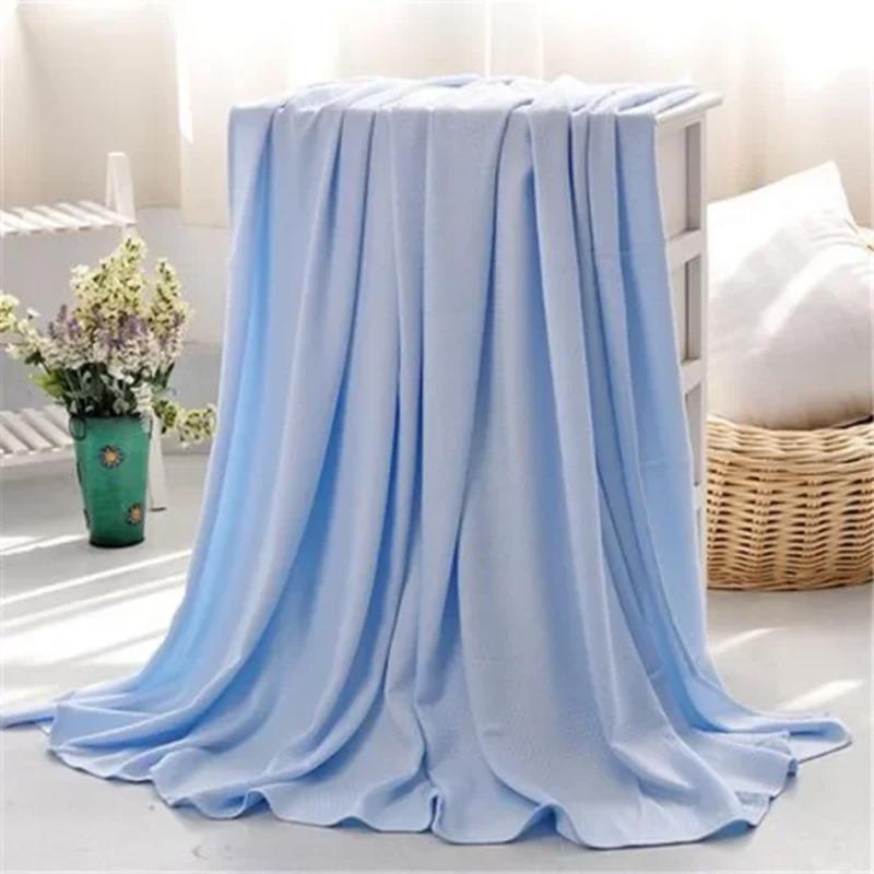 Summer Coog Bamboo Fiber Thin Breathable Throw Blanket For Bed Sofa Travel Plaid Air Condition Quilt Baby Adult Guanke 1587399093-Cb 6