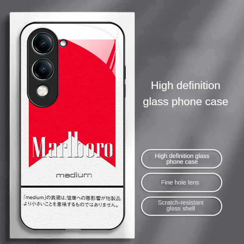 For VIVO Y04 tempere glass Shockproof Hard Cover Marlboro phone case - TikTok Shop Philippines For VIVO Y04 tempere glass Shockproof Hard Cover Marlboro phone case - TikTok Shop Philippines