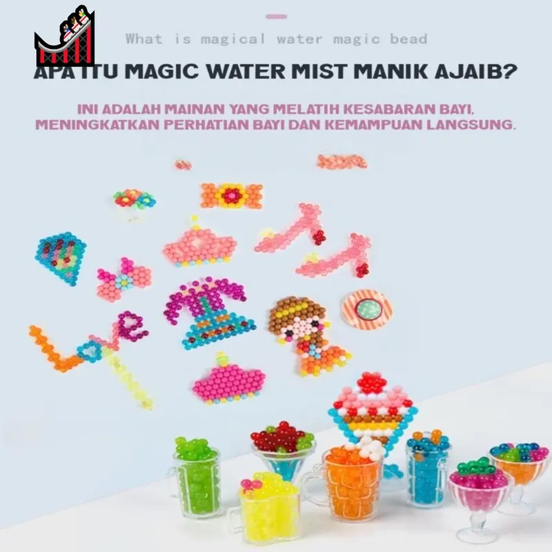 4800/2400 Mainan Edukasi - Kerajinan Tangan  Hadiah Anak-anak Puzzle DIY Mainan Murah Toy Mainan Cewek  Kit 7