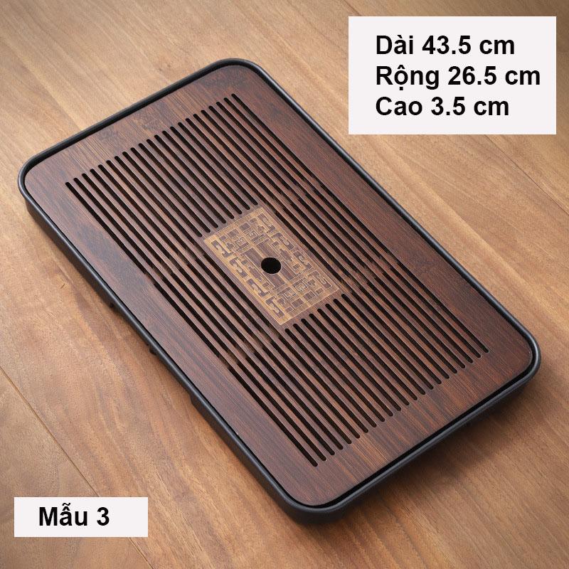 Khay Trà Tre Cao Cấp - Tịnh An 3
