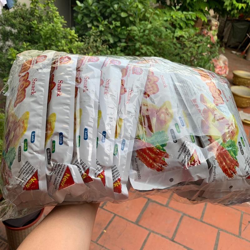 Sack Nem Tôm Ba Anh Em Food 1 bịch 30 gói Snack