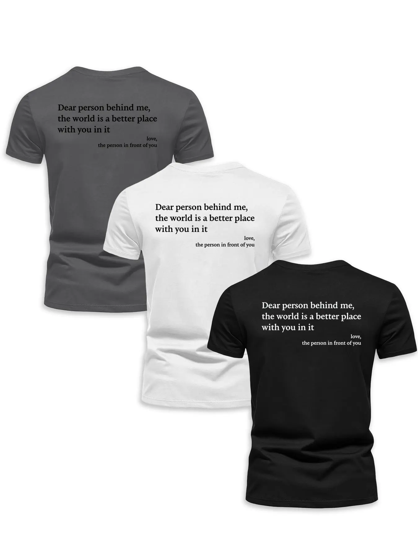Men's Letter Print Round Neck Tee, Regular Fit Short Sleeve Crew Neck T-shirt for Summer, Casual Men's Top for Daily Wear, Clothing