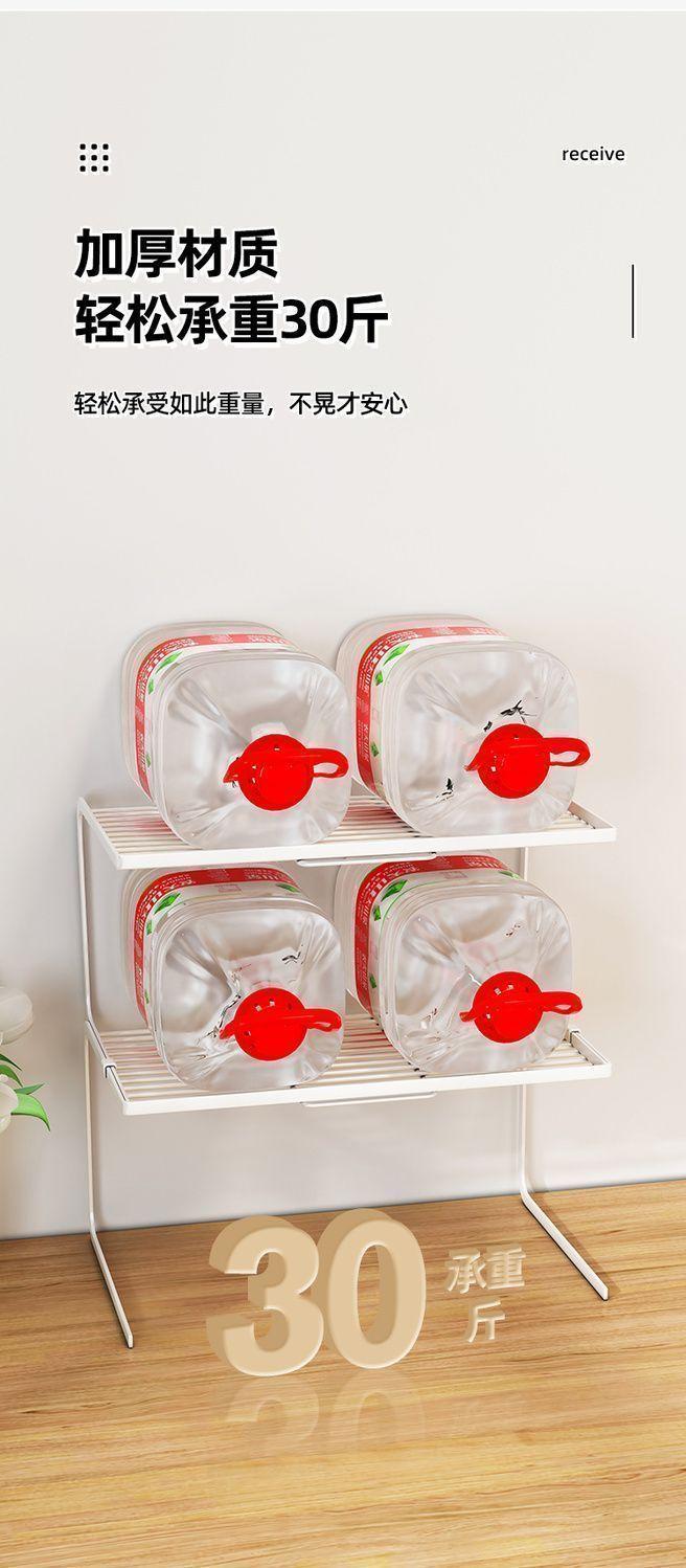 Product Introduction of Giá Để Đồ Nhà Bếp, Giá Nhiều Tầng, Để Bàn, Kệ Mặt Bàn, Giá Nồi, Dụng Cụ Hữu Ích, Lưu Trữ Tủ, Vách Ngăn Nhiều Tầng, Thiết Kế Lưới Con, Thích Hợp Cho Nồi Và Tủ Kitchen 9