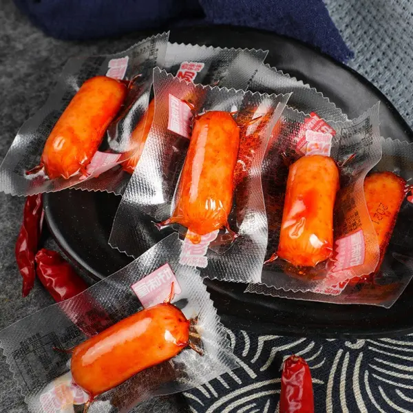 Spicy Flavor Cocktail Meal Snacks Sausage Roasted Sausage Instant Meat Snacks