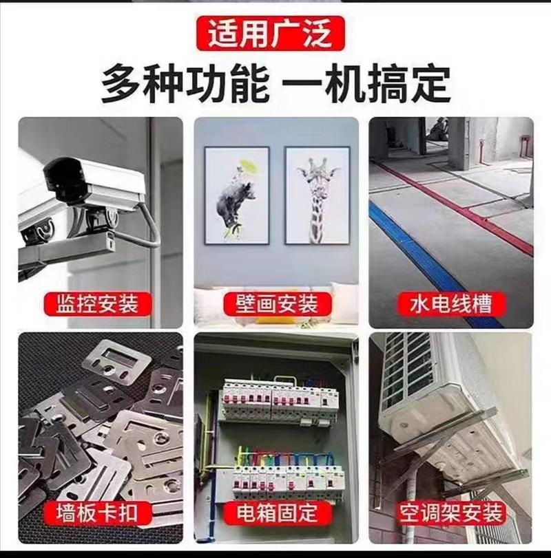 Product Introduction of New Sound Canceling Gadget Gun Staple Gun Full Set Fastener Industrial Grade Manual Woodworking Mini Toolbox Hardware 7