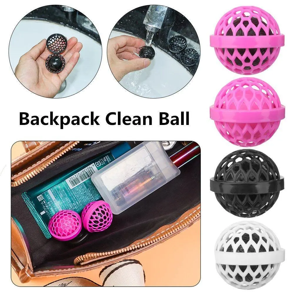 Reusable Inside Backpacks Keep Bags Backpack Clean Purse Creative Bag Picks Up Dust Dirt Crumbs Inner Sticky Ball