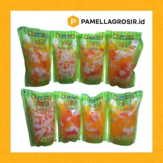 KOSENA JELI ANEKA BENTUK 500 GR - MINUMAN JELI RASA STROBERI