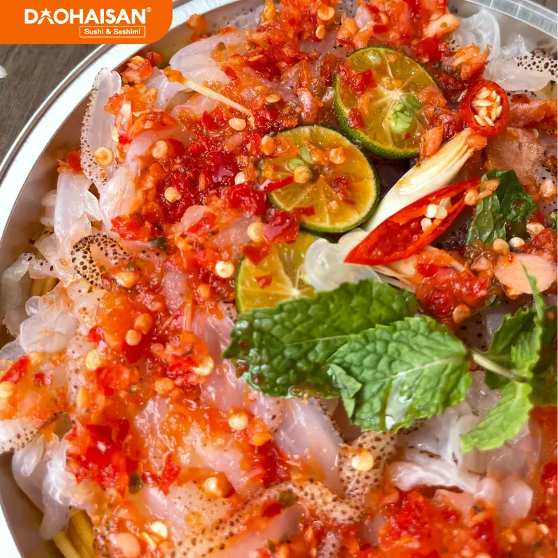 [HCM - Giao 2H] Sứa Sốt Thái Cay Ngon Tê Tái - Đảo Hải Sản 4