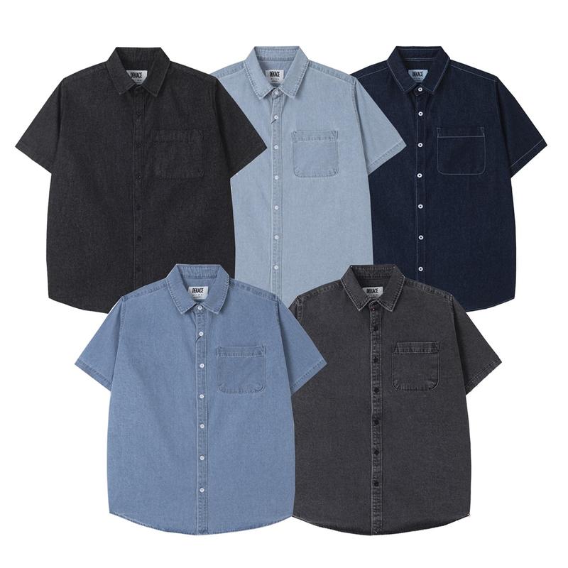 Áo Sơ Mi Denim Cộc Tay Dekace V1.0 