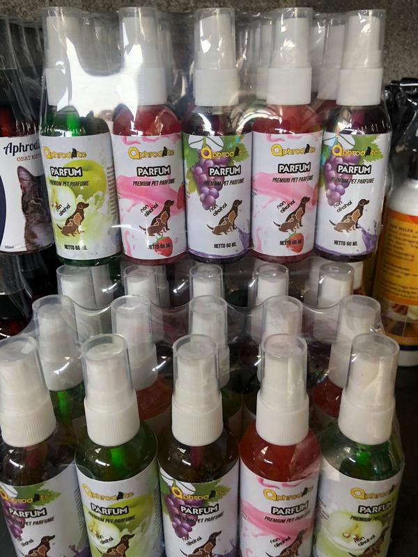 PARFUM KUCING AMAN DIJILAT MINYAK WANGI KUCING TAHAN LAMA PEWANGI ANTI BAU KUTU DAN JAMUR KITTEN MURAH GRATIS ONGKIR 60ML 5