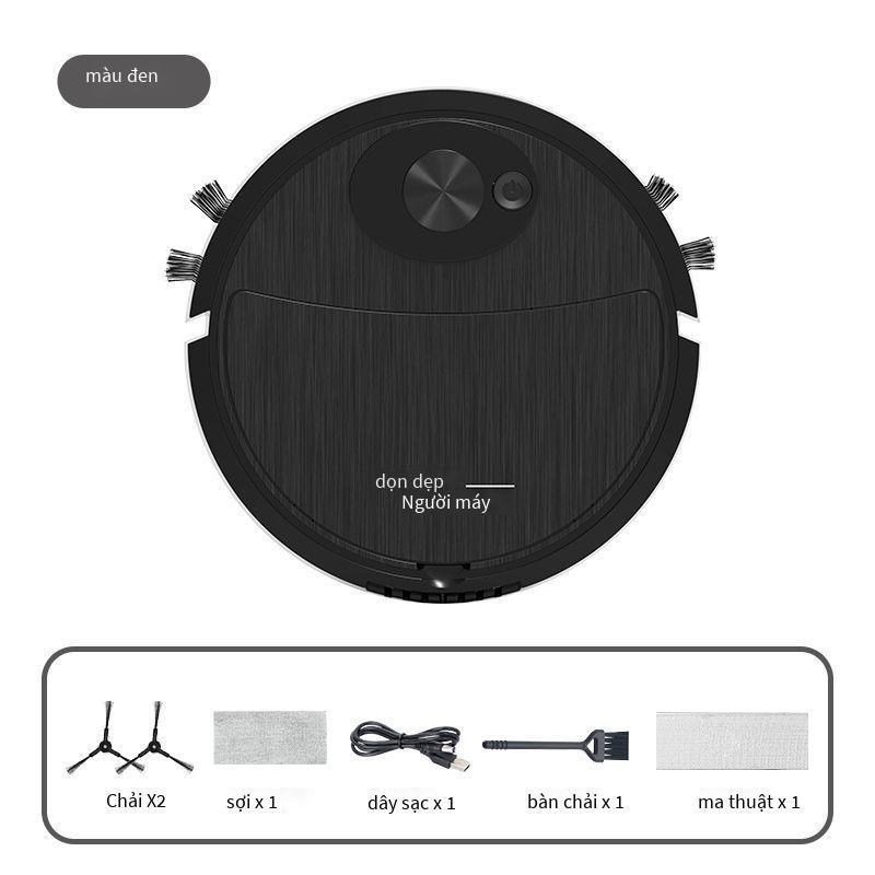 Vận Chuyển Trong Vòng 24 Giờ Robot Quét Nhà Thông Minh Sạc Hút Tất Cả Trong Một Máy Hút Bụi Mini Lazy Cho Quà Tặng 7