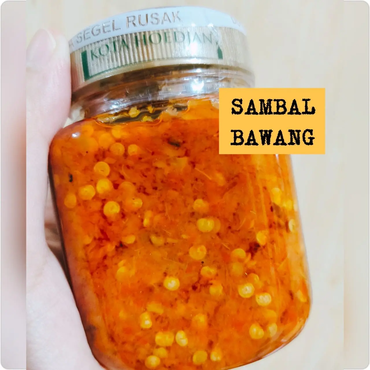 SAMBAL KOTA HOEDJAN - Sambal Bawang