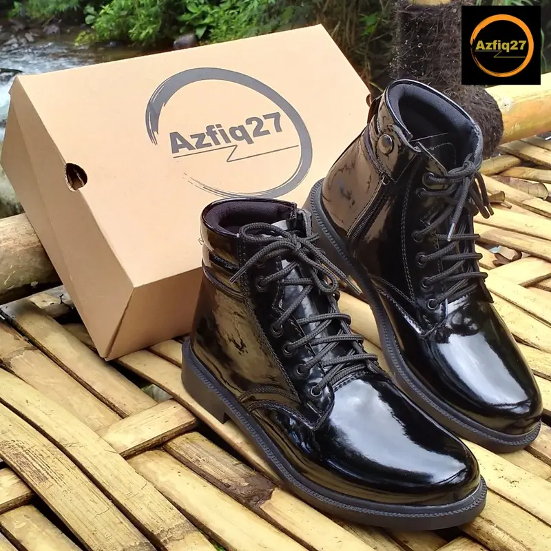 Sepatu Kilap Pantofel Resmi PDH Original Terbaru Azfiq27 #6