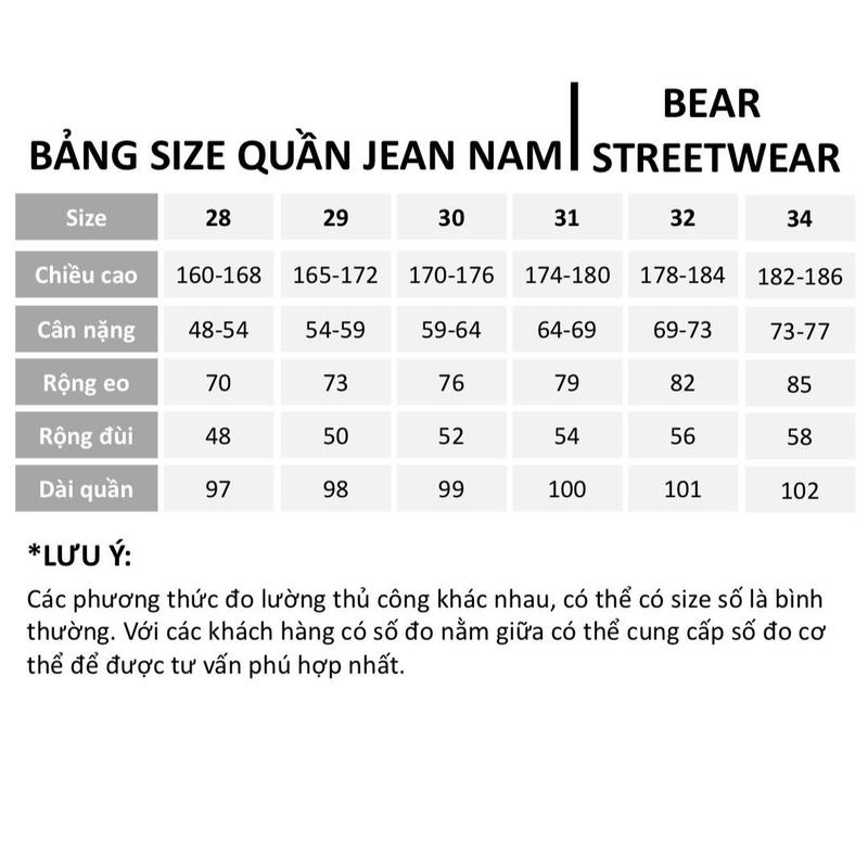 Quần jean nam AM6602,màu vintage,phom slimfit 2