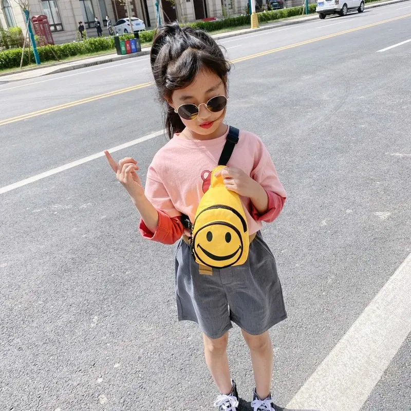 Tas Anak Selempang Cewek Lucu / Tas Anak Perempuan Smile Paling Kece Kekinian Tas Anak Simpel Terbaru 2025 Fashion 2