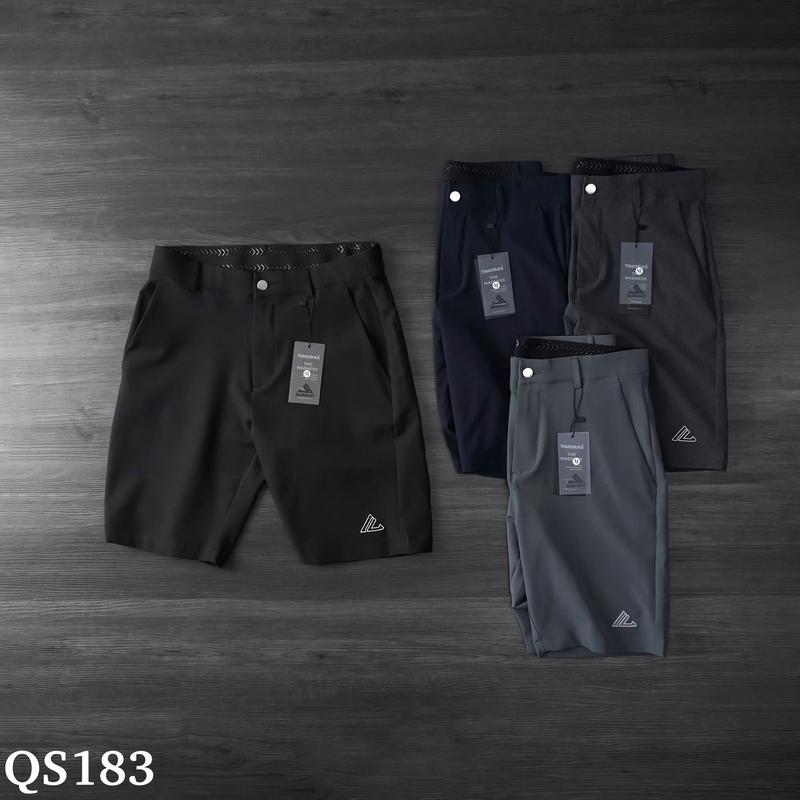  QS183 Quần Short Golf Nam Thời Trang Hãng Timoras Logo Thêu 