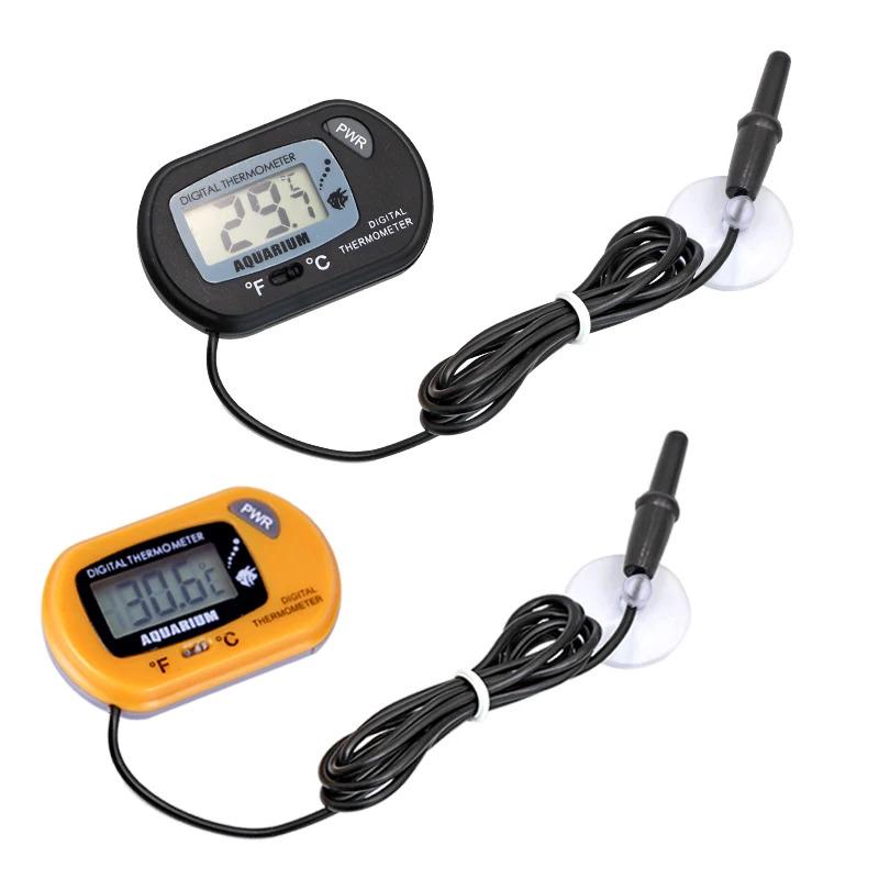 Product Introduction of Fish Tank LCD Digital Aquarium Thermometer Temperature Water Meter Aquarium Temp Detector Fish Alarm Pet Supplies Tool Aquatic 16