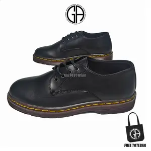 GA FOOTWEAR Camoranesi - Sepatu Pria terbaru formal Oxford model dockmart Low Boot Hitam Kerja Pantofel Pesta Shoes