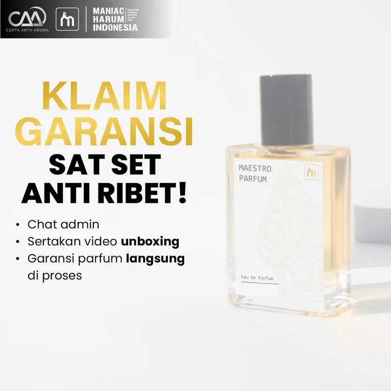 Maestro Parfum May Way Parfume Wanita Tahan Lama Perfume Wanginya 5