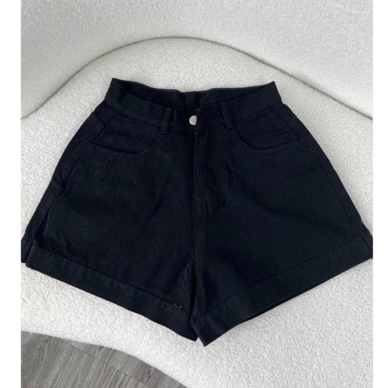 ( Size S - XL ) Quần short jean ống rộng lưng cao - Trần Ngân_Chuyên sỉ jean nữ Women Pants Denim | BigBuy360 - bigbuy360.vn