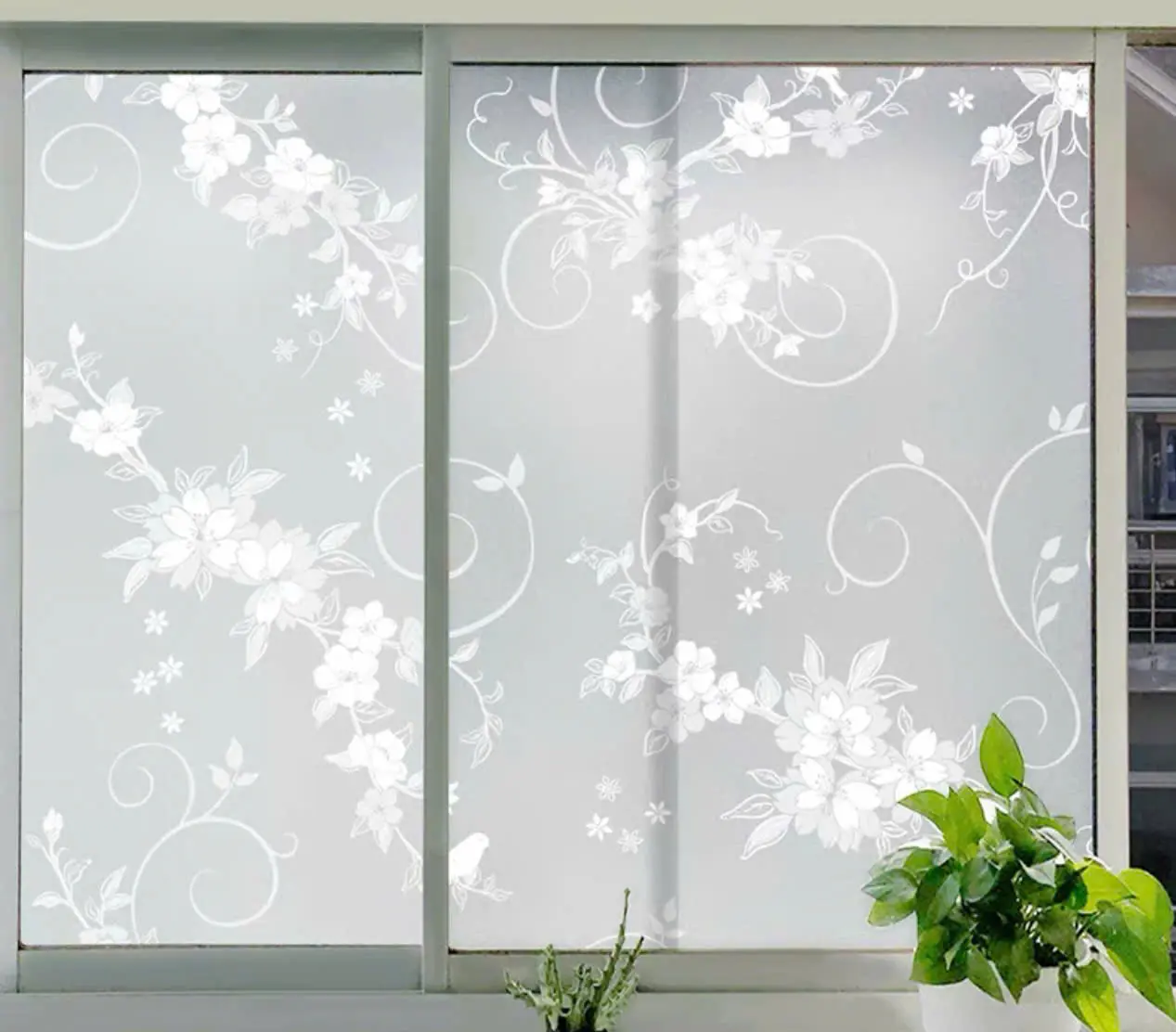 Decal Dán Kính Mờ Che Nắng Cản Sáng Chống Nhìn trộm decor Cửa  kính khổ rộng 90cm dài từ 1m (cắt liền) miếng  dán  cửa giấy  dán  kính  phòng  ngủ miếng  dán  cửa  kính  chống  sáng giấy  dán  kính  che  sáng