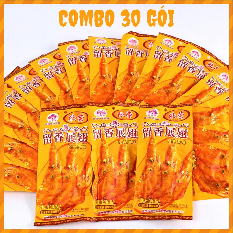 Combo 30 gói Cánh Gà - Đồ Ăn Vặt Anh Em Food