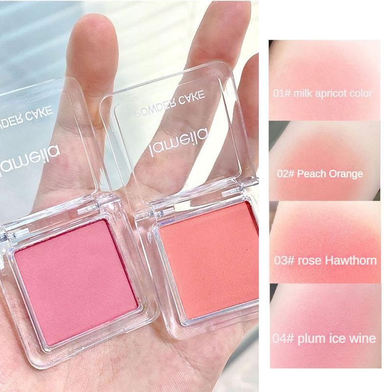 LAMEILA Rouge-Tấm Phấn Má Hồng, Trang Điểm Khỏa Thân, Đơn Sắc, Dành Cho Người Mới Bắt Đầu 1