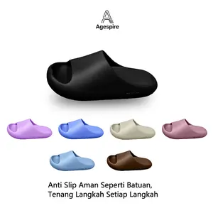 agespire Sandal Slop PriaGajian SaleSandal Pria Sendal Unisex Keren SandaPria Wanita Sandal Slop Size 35-45 Unisex