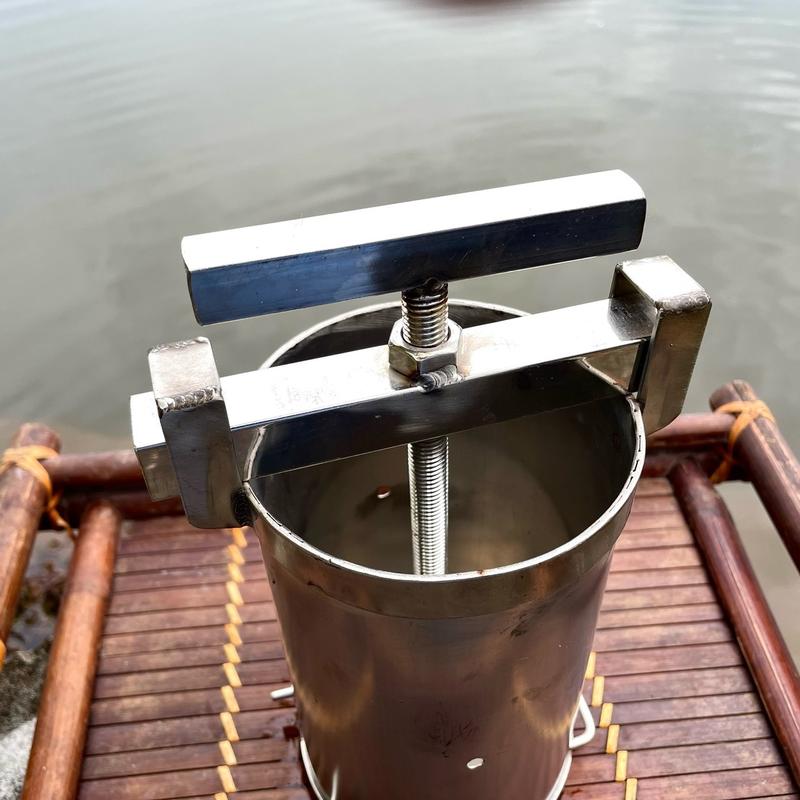 Khuôn Gói Giò Inox 304 Dày Dặn Chắc Chắn Có Van Nén Ép Chặt | Khuôn Gói Giò Thủ, Giò Xào