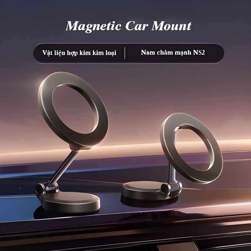 Autop Magsafe Giá Đỡ Điện Thoại Ô Tô Từ Tính Giá Đỡ Điện Thoại Di Động Có Thể Gập Lại Gắn Xe Bảng Điều Khiển Ô Tô Điều Hướng Giá Đỡ Điện Thoại Phù Hợp Với Tất Cả Các Điện Thoại Phụ Tùng vô lăng lái xe khách