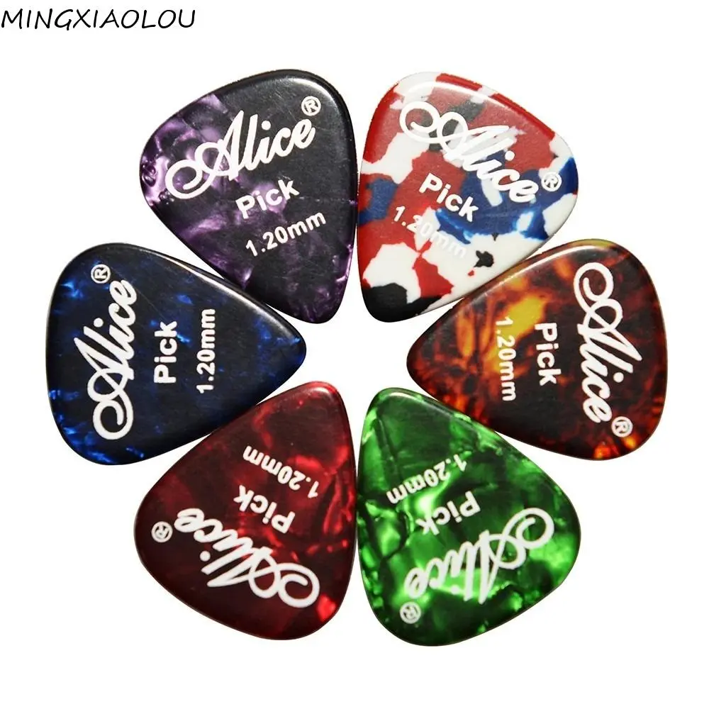 Pemetik Gitar, 5pcs, Warna Campuran, Sesuai untuk Gitar, Bes, dan Gitar Akustik, Diperbuat daripada Seluloid, Bunyi Asal, Aksesori Gitar, Warna Plectrum, Pemetik Seluloid, Sesuai untuk Muzik