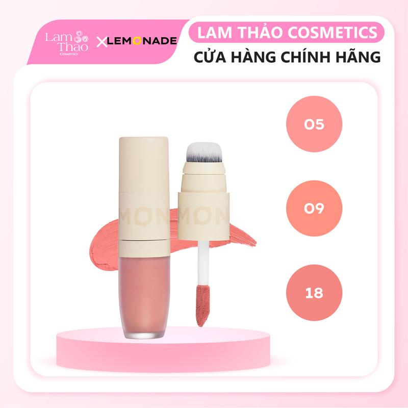 Má Hồng Dạng Kem Thuần Chay 2 Đầu Lemonade Perfect Couple Blush 5 Years