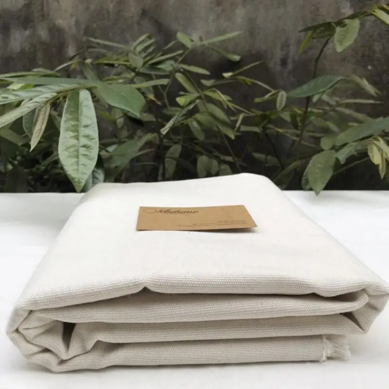 Vải Bố, Vải Cavas loại dày làm vỏ gối, túi tote, làm khăn trải bàn, rèm cửa sổ, phông chụp hình 0