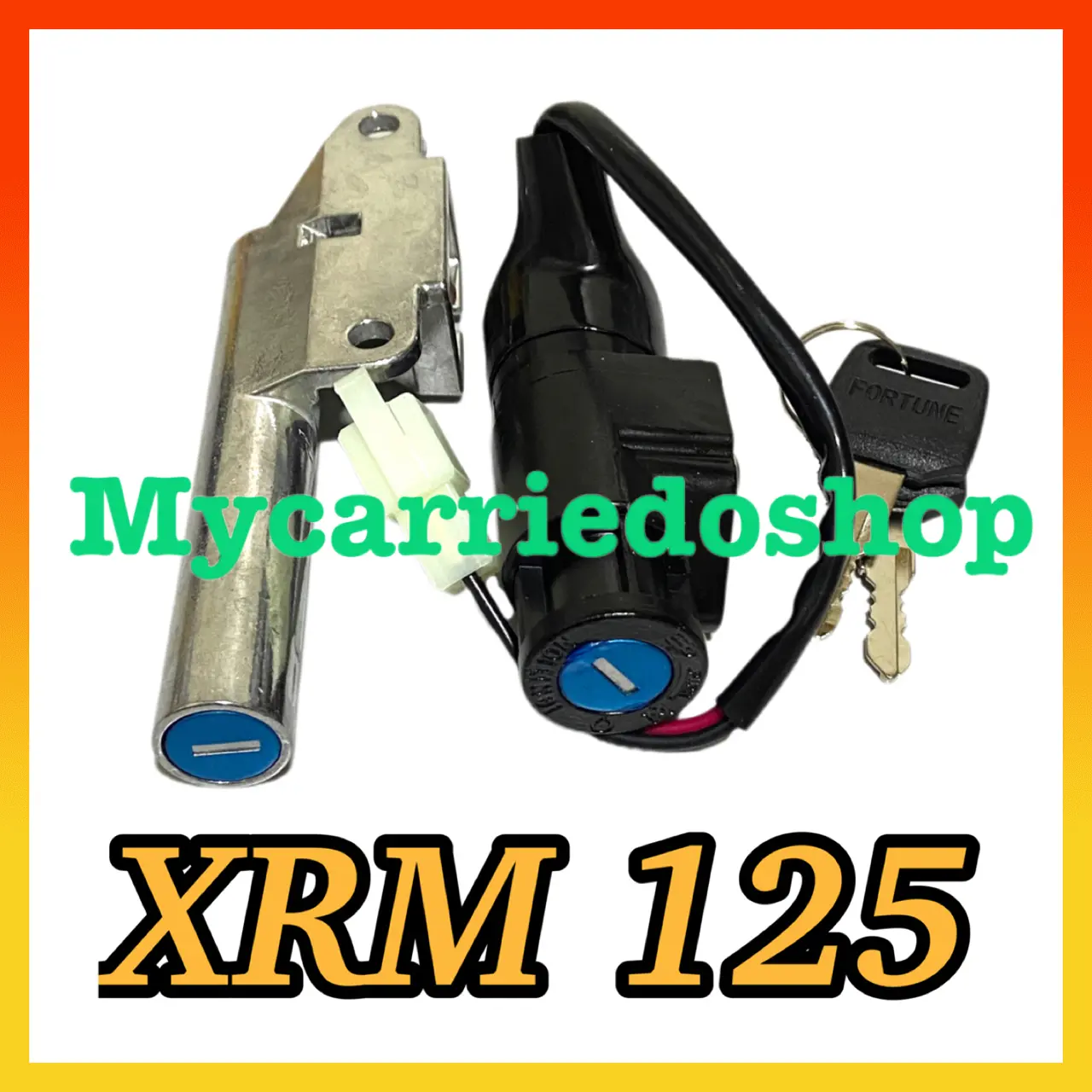 Motorcycle Anti-Theft Ignition Switch Set : HONDA XRM 125