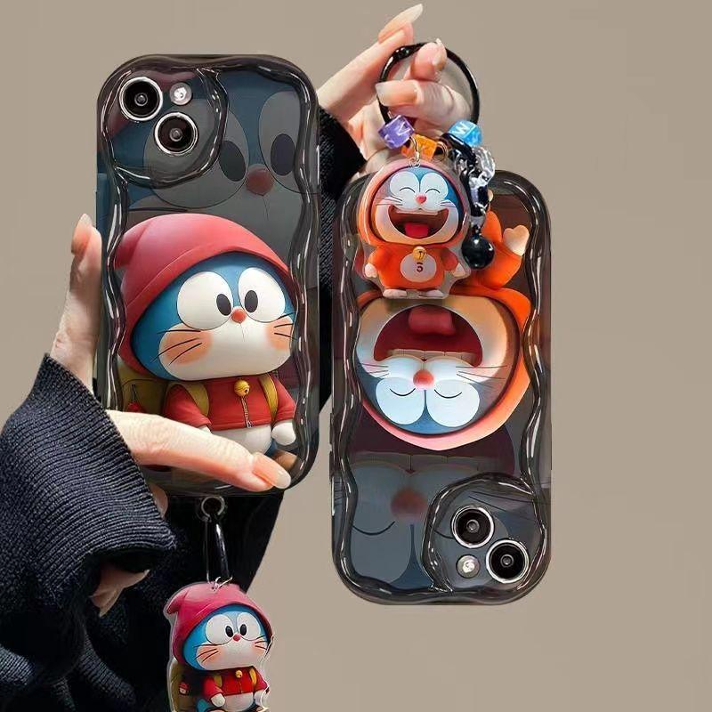 Ốp Lưng Doraemon, Thời Trang OPPO, Tương Thích Với Các Mẫu OPPO A18, A38, A58, A17, A16s, A15s, A78, A55, A57, A77s, A5s, A3s, A53, A33, A32, A5, A9, A54, A95, A96, A94, A93, A76, Reno5, K BY3015 & 3016, Thiết Kế Vui Vẻ Và Dễ Thương Chống Sốc