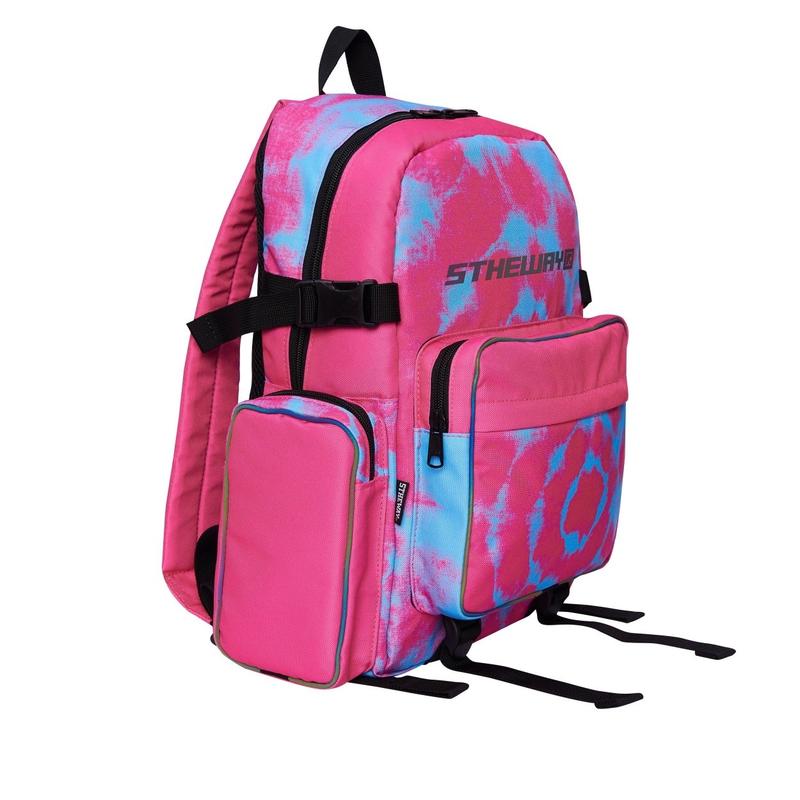 balo 5THEWAY /tie dye/ ROCKET BACKPACK in SOUTH BEACH aka balo Đeo Vai Màu Hồng balo đihọc balo