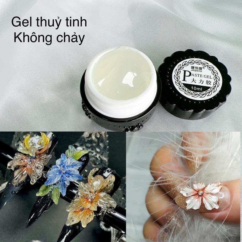 Gel vẽ nổi, gel thuỷ tinh hủ 10g, gel vẽ nổi tráng gương