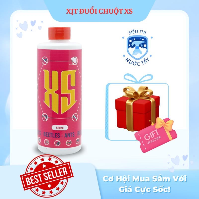 Chai Xịt Đuổi Chuột XS 500 ML Thái Lan - Không Mùi, An toàn - Xua Đuổi Chuột, Gián, Côn Trùng Nguồn Gốc Thảo Mộc