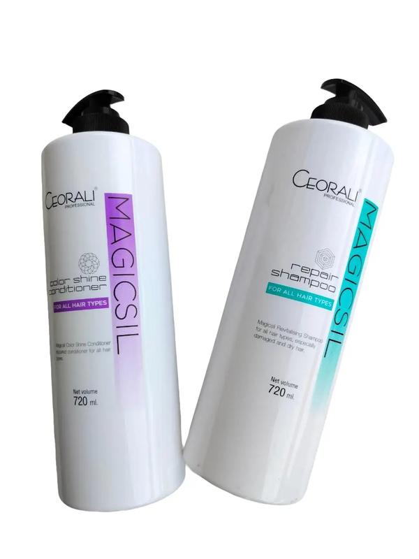 dầu gội cặp dành cho tóc , khô xơ, hư tổn Ceorali Magicsil 720ml Women Nữ Chăm Sóc Tóc